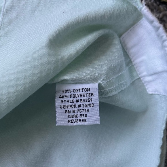 BKE Men’s Relaxed Fit Bitton up short sleeve shirt NWOT size large - Picture 7 of 9